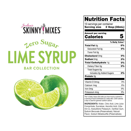 Sugar Free Lime Syrup